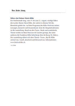 Untitled - Fondation Rilke