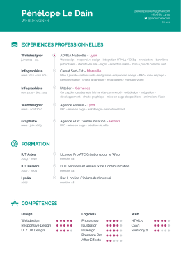 Télécharger mon CV