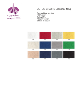 Coton gratt&eacute; 185g