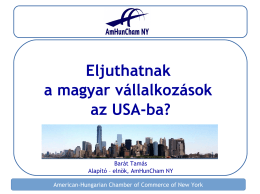magyar_vall_USA - American-Hungarian Chamber of Commerce of