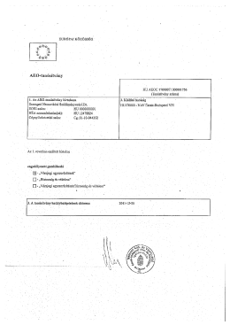 Engedélyezett Gazdálkodói (AEOC)