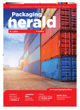 3.–7. 10. 2016 - Packaging Herald