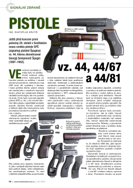 Pistole vz. 44, 44/67 a 44/81