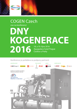 Program - COGEN Czech