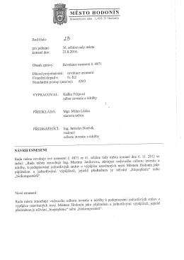 28 - revokace usnesen&iacute;