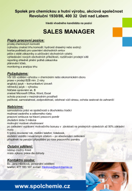 Sales manager