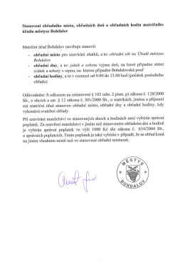 St&aacute;hnout - Bohdalov