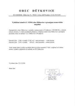 Záměr č. 3/2016 - detkoviceupv.cz