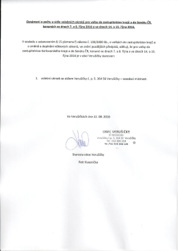 Volby do zastupitelstva Karlovarsk&eacute;ho kraje a