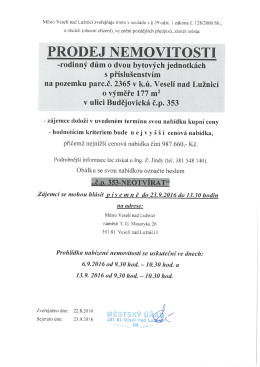 prodej nemovitosti
