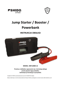 Jump Starter / Booster / Powerbank