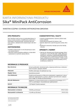 Sika® MiniPack AntiCorrosion