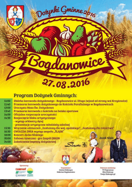 Dożynki Gminne - Bogdanowice - 2016
