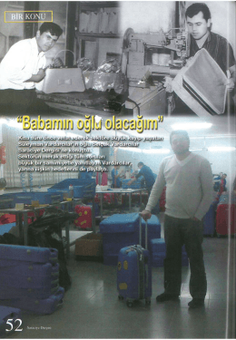 Page 1 -- “EEEETEğJEEEği - || -- - Saraciye Dergisi`ne konuştu