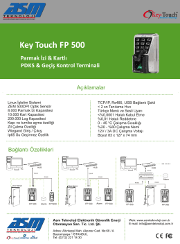 Key Touch FP 500