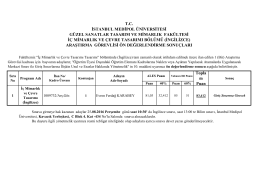 tc istanbul medipol üniversitesi güzel sanatlar tasarım ve mimarlık