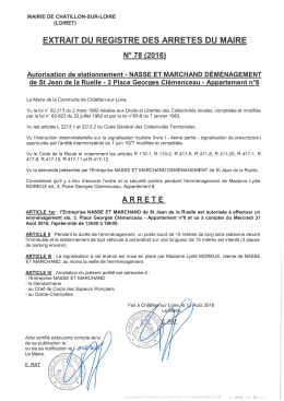Télécharger l`arrêté - Châtillon-sur