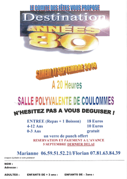(comite des fetes soir\351e ann\351es 80)