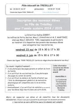Page 1 tel : 03 84 91 34 37 p&eacute;riscolaire : 03 84 91 19 48 Chemin