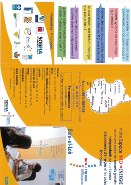 Espace-Info-Energie - 742.03 Ko - Conseil d&eacute;partemental d`Eure