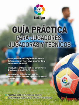 manual para jugadores - Fútbol desde Mallorca