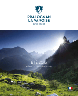 été 2016 - Pralognan La Vanoise