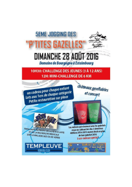 Gazelles 2016
