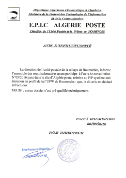 T&eacute;l&eacute;charger - Alg&eacute;rie Poste