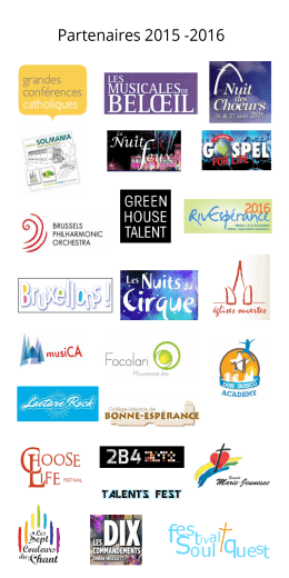 Partenaires 2015 -2016