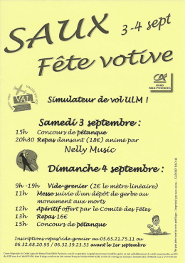 Voir l`affiche de la manifestation