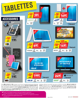 tablettes - Promoconso