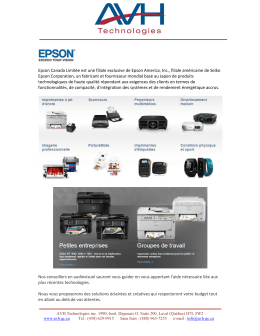 Epson - AVH Technologies