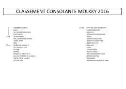 CLASSEMENT CONSOLANTE MÖLKKY 2016