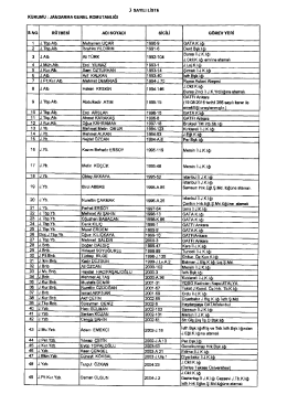 tam liste