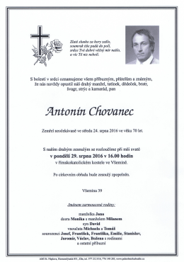Parte_p. Antonin_Chovanec