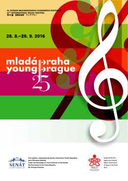 Katalog - Hudební festival Mladá Praha