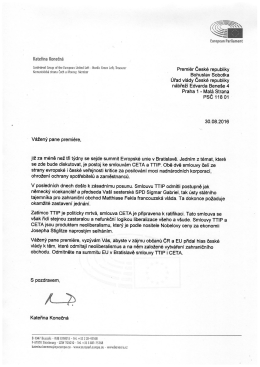Page 1 European Parliament Kateřina Konečn&aacute; Confederal Group