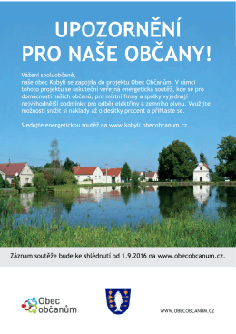 Veřejná energetická soutěž