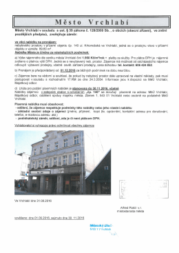 Nab&iacute;dka na pron&aacute;jem nebytov&eacute;ho prostoru v ulici