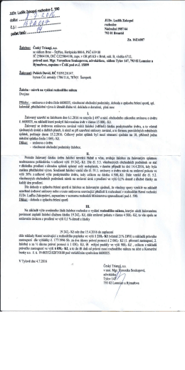 St&aacute;hnout - JUDr. Luděk Zakopal