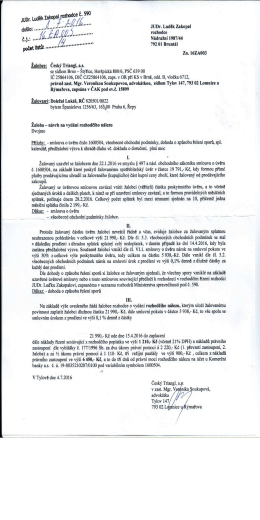 St&aacute;hnout - JUDr. Luděk Zakopal