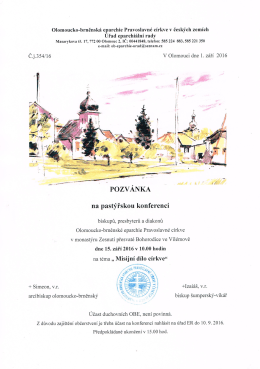 pozv&aacute;nka v PDF - Olomoucko