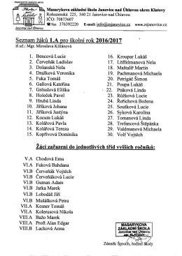 I.A. - Z&Scaron; Janovice nad &Uacute;hlavou