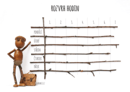 Tisková PDF verze šablony rozvrhu hodin