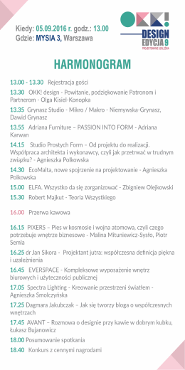 OKK! design edycja 9 HARMONOGRAM.cdr