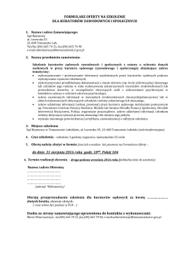 Formularz ofertowy - szkolenie kuratorów (Plik pdf, 443.98 KB)