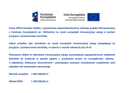Dotacje UE - Green Office Ecologic