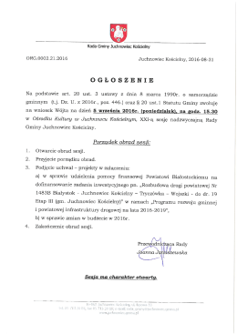 szczeg&oacute;ły - Gmina Juchnowiec Kościelny