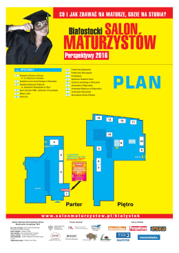 Plan stoisk - Salon Maturzystów