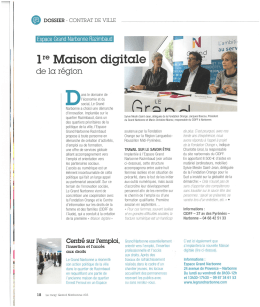 1&egrave;re Maison digitale de la r&eacute;gion